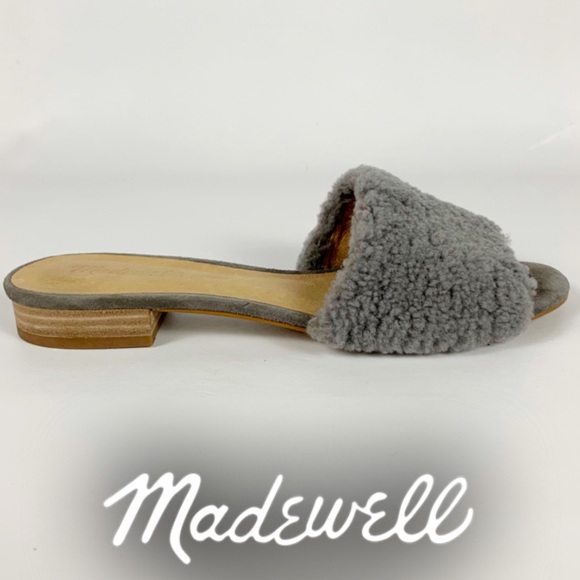 Madewell Shoes - MADEWELL | SHEARLING SLIDES